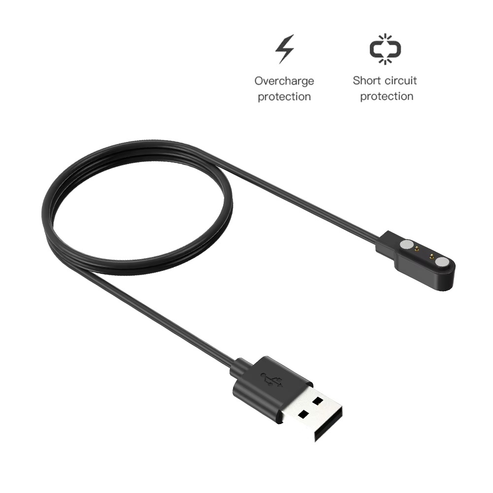 2 Pin Magnetic Charging Cable for Haylou Solar Plus RT3 & Kieslect Watches