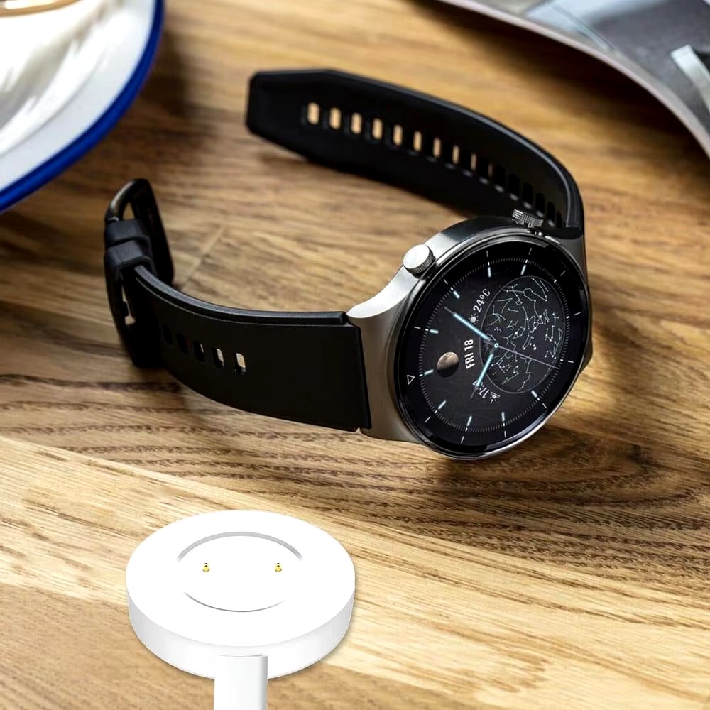 DP8 Plate Magnetic 2 Pin Charger for Huawei- Watch- GT / GT 2, GT2 / Honor | USB Charging Cable For Huawei GT / GT2 / Honor