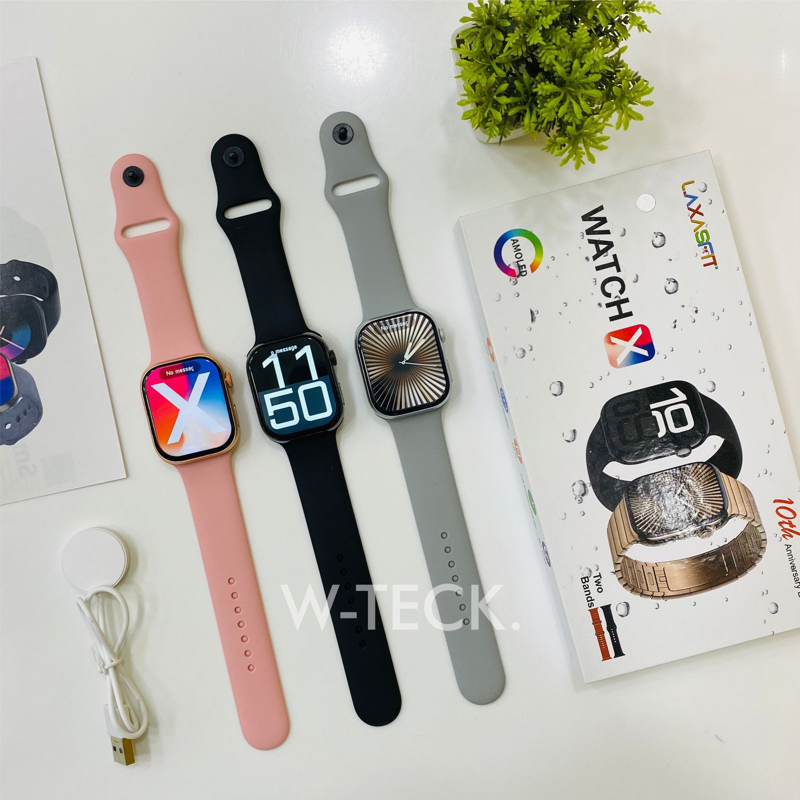 1 Laxasfit Smart Watch X - Series 10