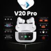 V20 Pro Airpods with ANC & ENC Feature | Metal Body