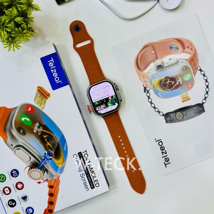 TC41 5G Android Watch | Curve Dial | Amoled Display | 4/64 GB Ram/Rom