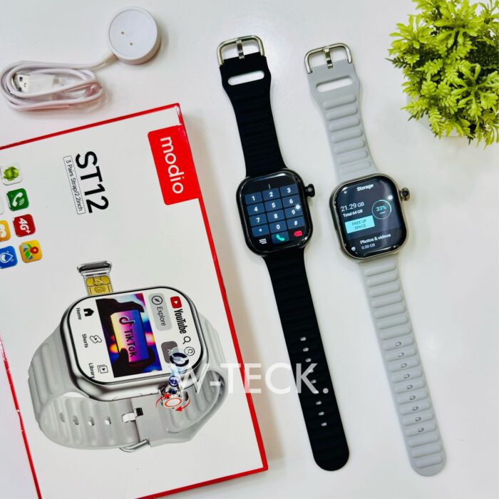 ST12 Android SIm 5G Smart Watch | 2.2 Inch Display | 4/64 GB Ram/Rom