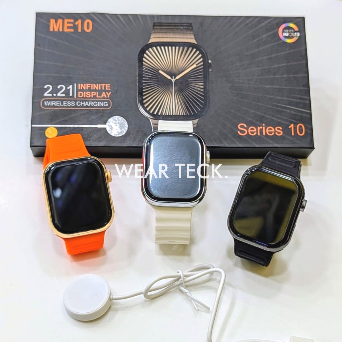 Display 2 ME10 Smart Watch | New Series 10 Cheap Price Stainless Steel