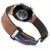 22mm Faux Leather Magnetic D-Buckle Adjustable Straps