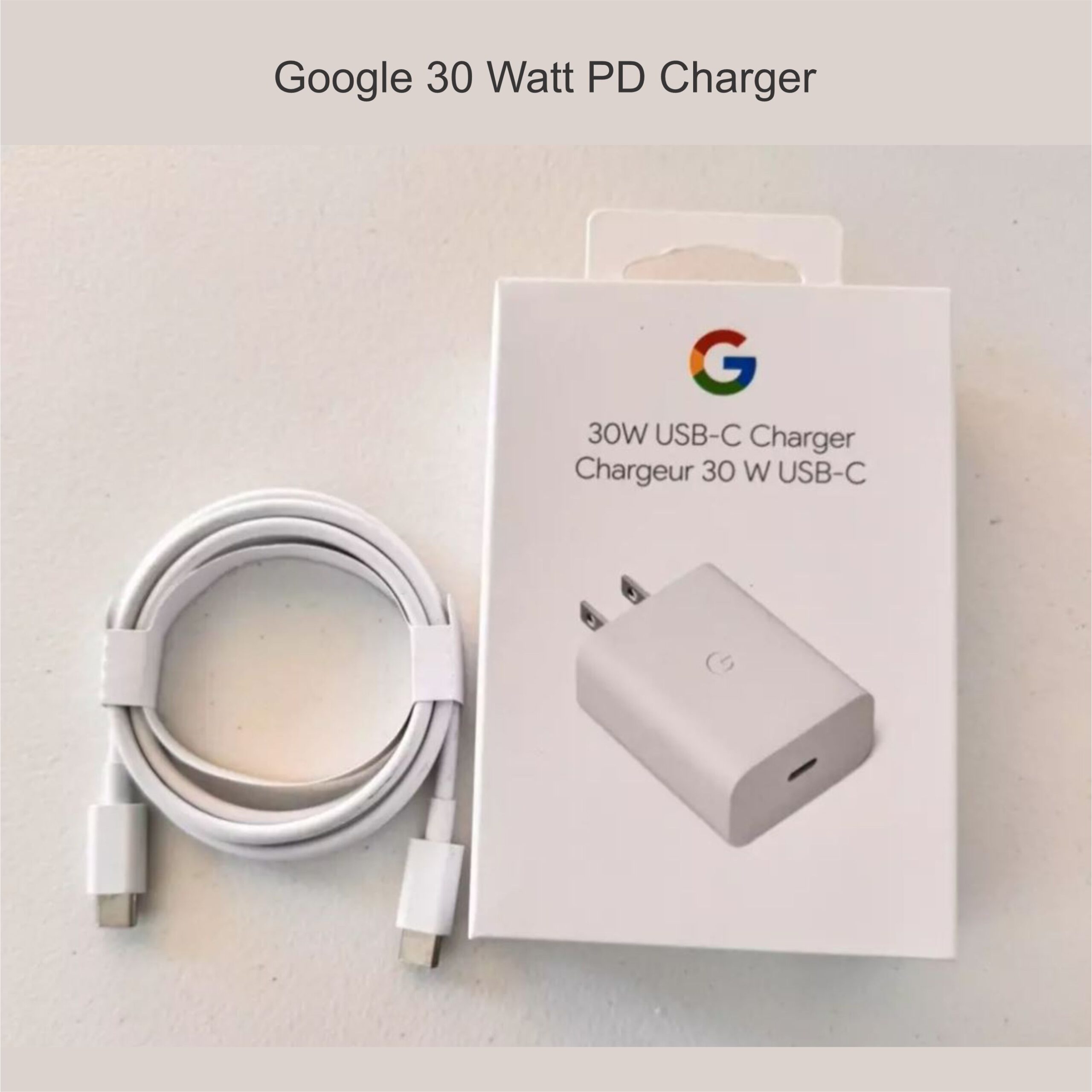 Google 30W USB-C Fast Charging Adapter