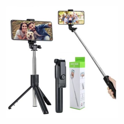 3in1 - 70cm R1 Wireless Selfie Stick Tripods with Light