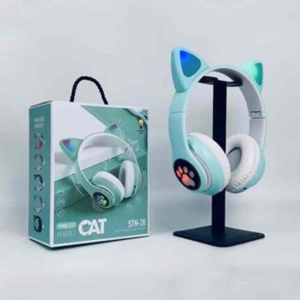 STN28 Girls Wireless Cat Headphone for Mobile, Laptop & PC