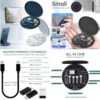 PD 60W 5 in1 USB C Cable To USB Type C for MacBook iPhone Fast Charging Data Wire Micro Lightning Cable Set With Box Holder