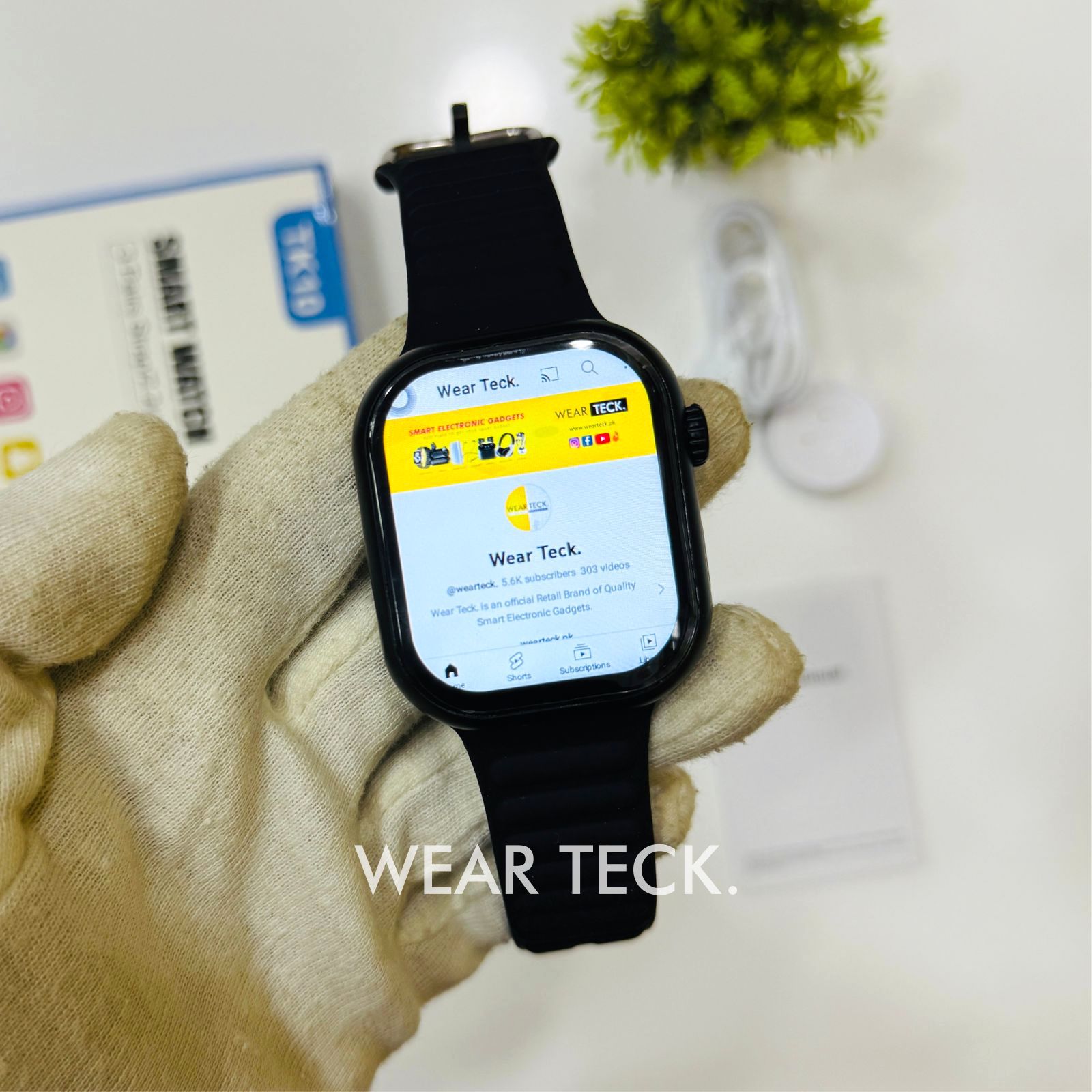 5 TK10 Android 5G Sim Watch | 360 Rotating Camera | 4+64 GB Memory