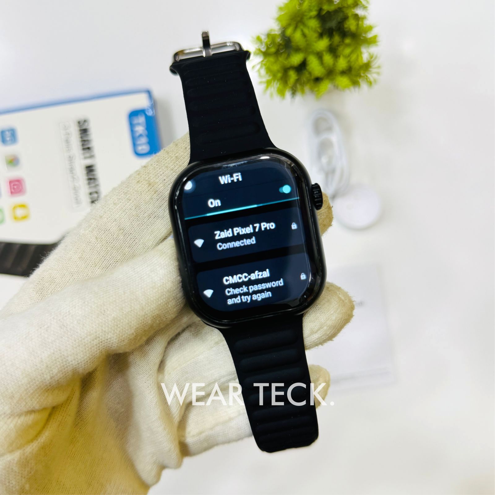 7 TK10 Android 5G Sim Watch | 360 Rotating Camera | 4+64 GB Memory