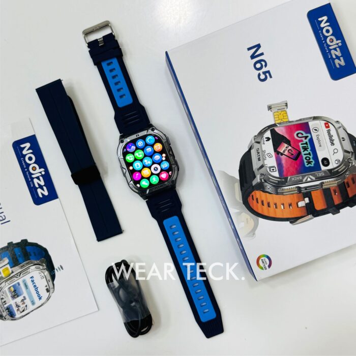 Nodizz NA65 Android 5G Sim Watch | 6/128 GB Memory | 120 Hz Processor
