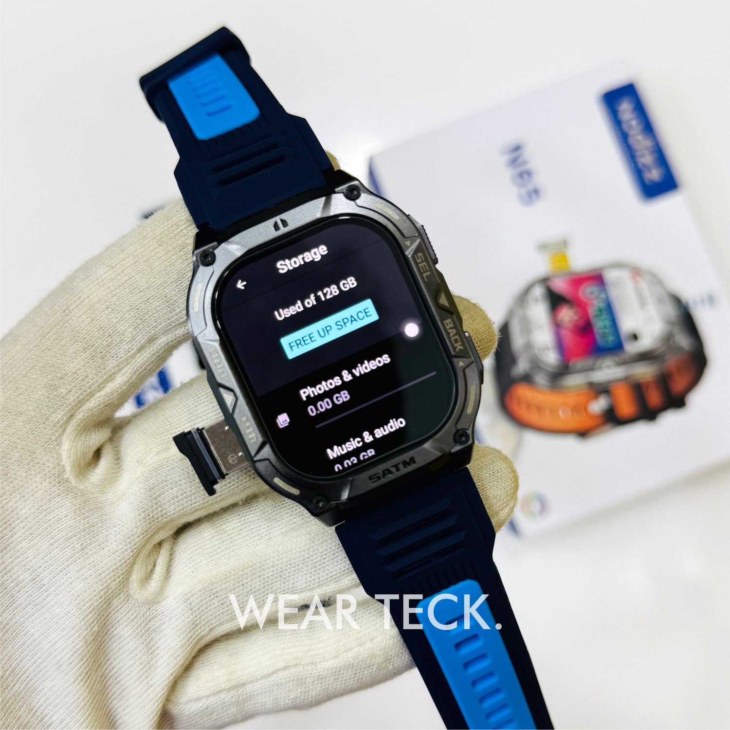 4 Nodizz NA65 Android 5G Sim Watch | 6/128 GB Memory | 120 Hz Processor