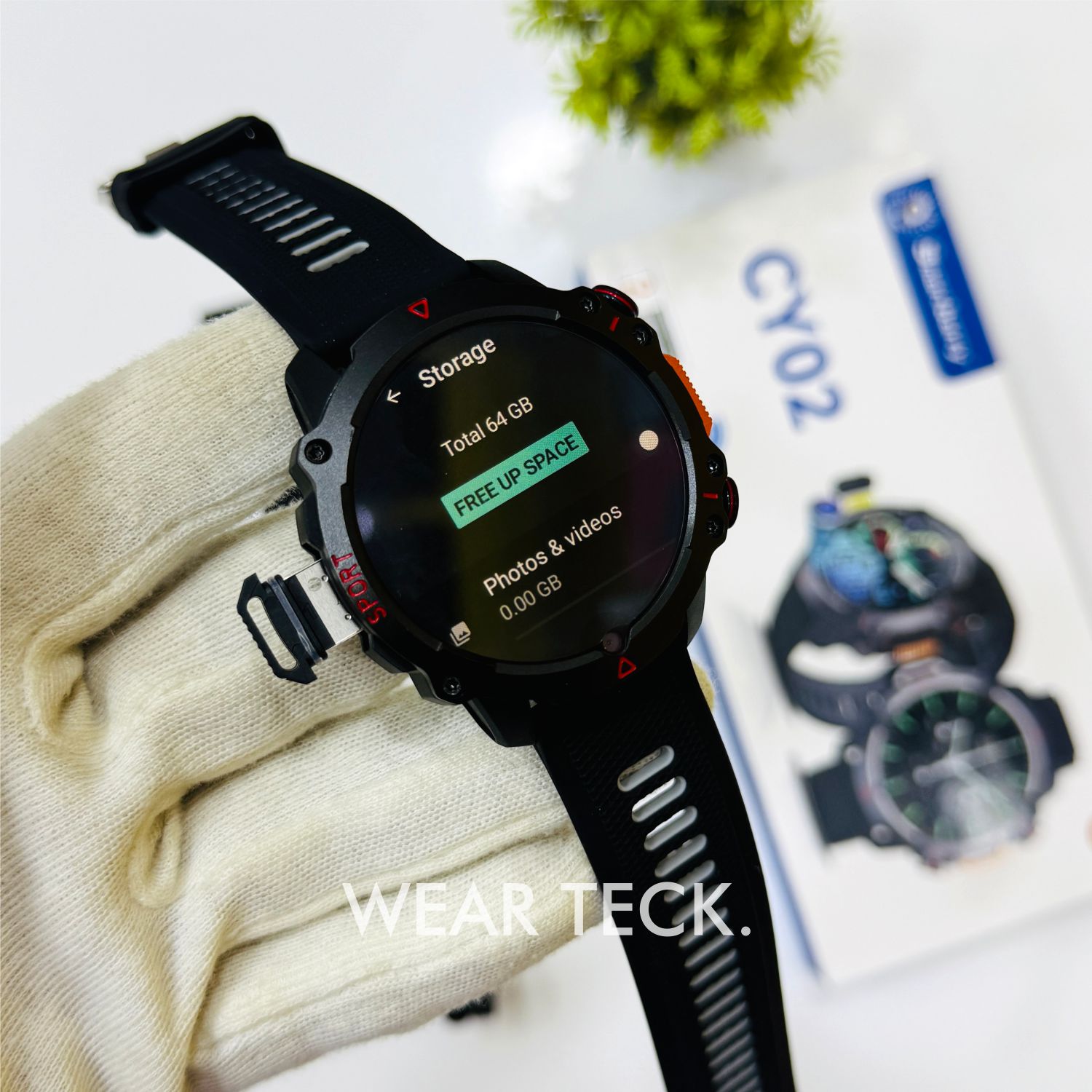 Smart Berry CY02 5G Android Sim Watch | 6/64 GB Memory