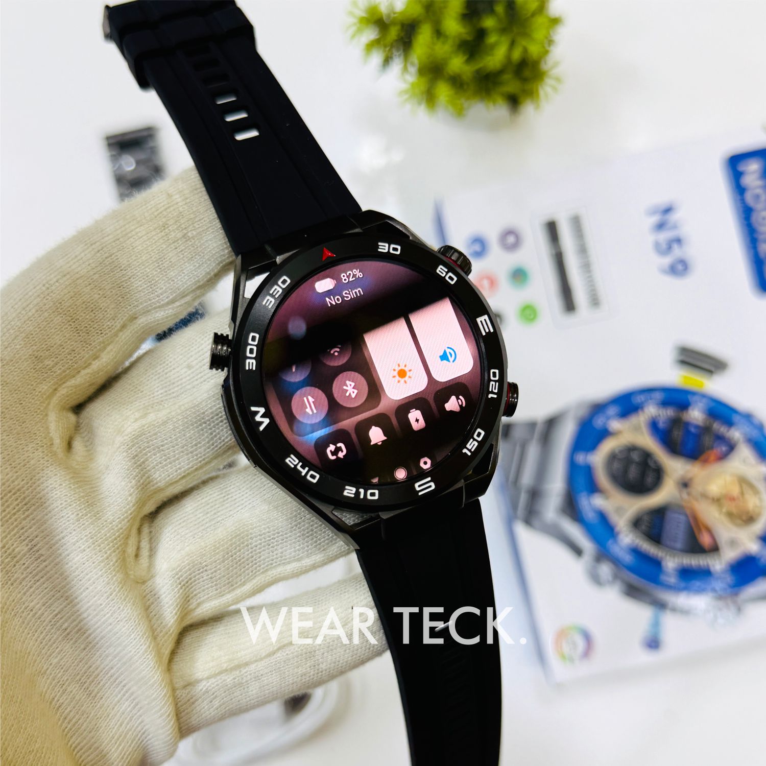 Nodizz N59 5G Android Sim Watch | 4/64 GB Memory | 60 Hz Processor