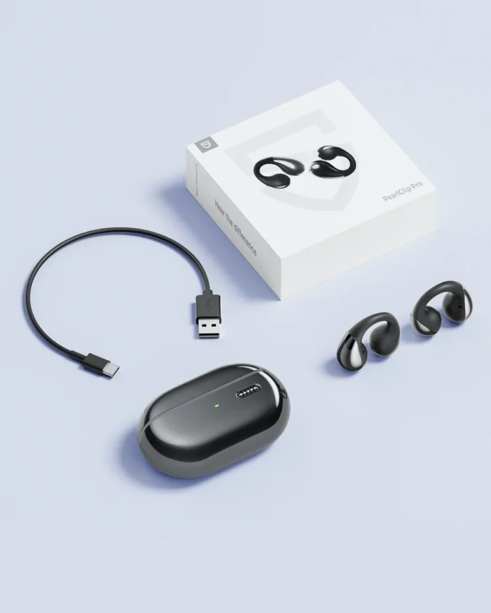 SoundPEATS Open Ear Clip-On Earbuds Pearl Clip Pro