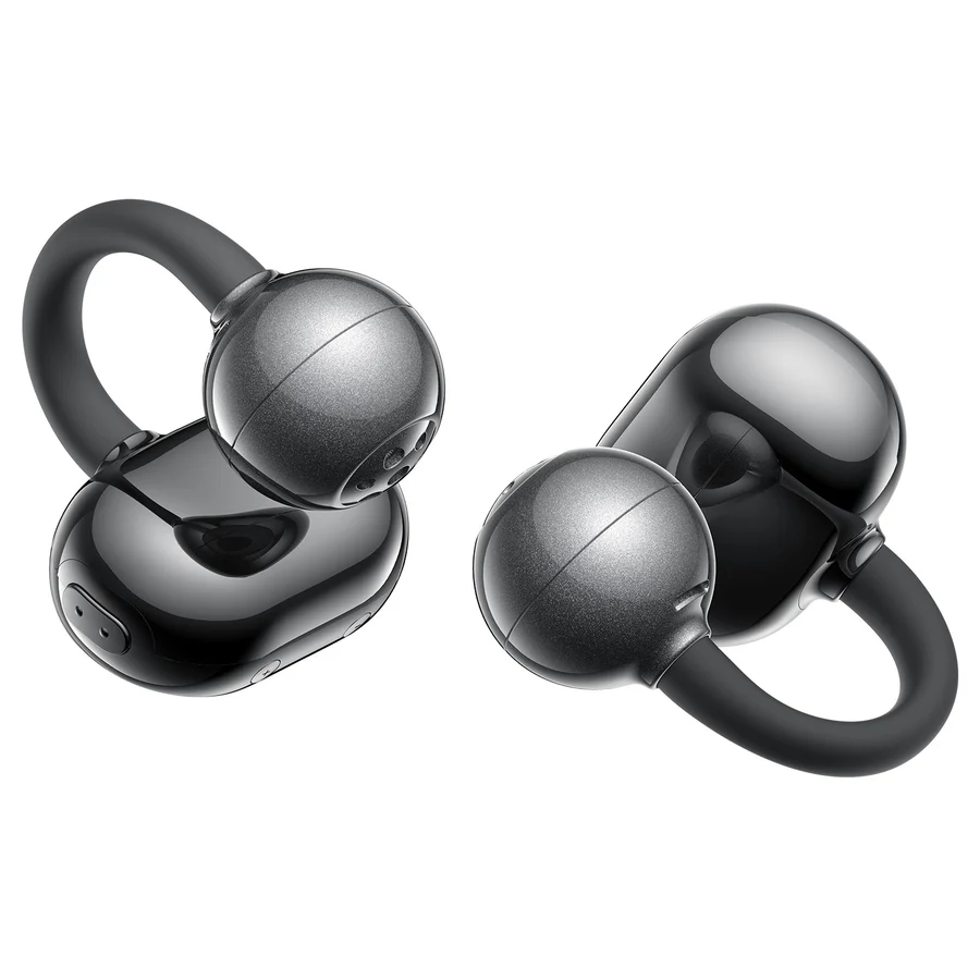 pop3 - SoundPEATS Pop Clip Open Ear Wireless Earbuds - Black