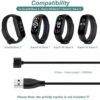 2 Pin Magnetic Charger for Mi Band 4 5 6 7