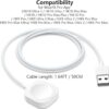 Charger Cable for HK Series Smart Watch - HK11 - HK10 - HK9 - HK8 | Compatible with All HK Series Smart Watches Model