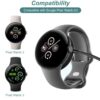 Magnetic USB Charger for Google Pixel Watch 2 – Replacement Charging Cable (2nd Gen)
