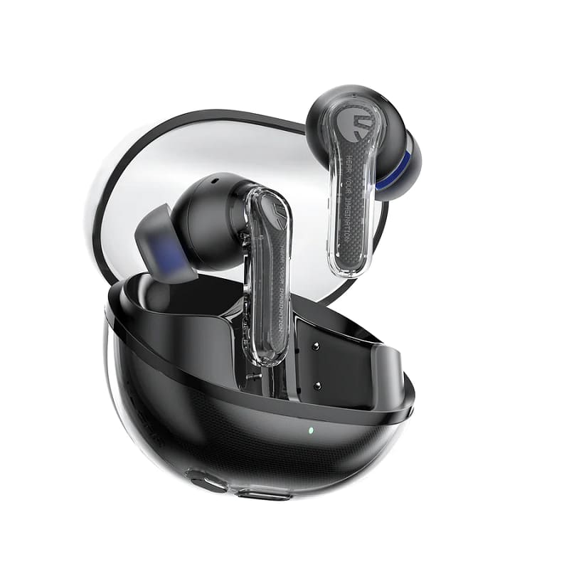 123 SoundPeats Clear True Wireless Earbuds – Black