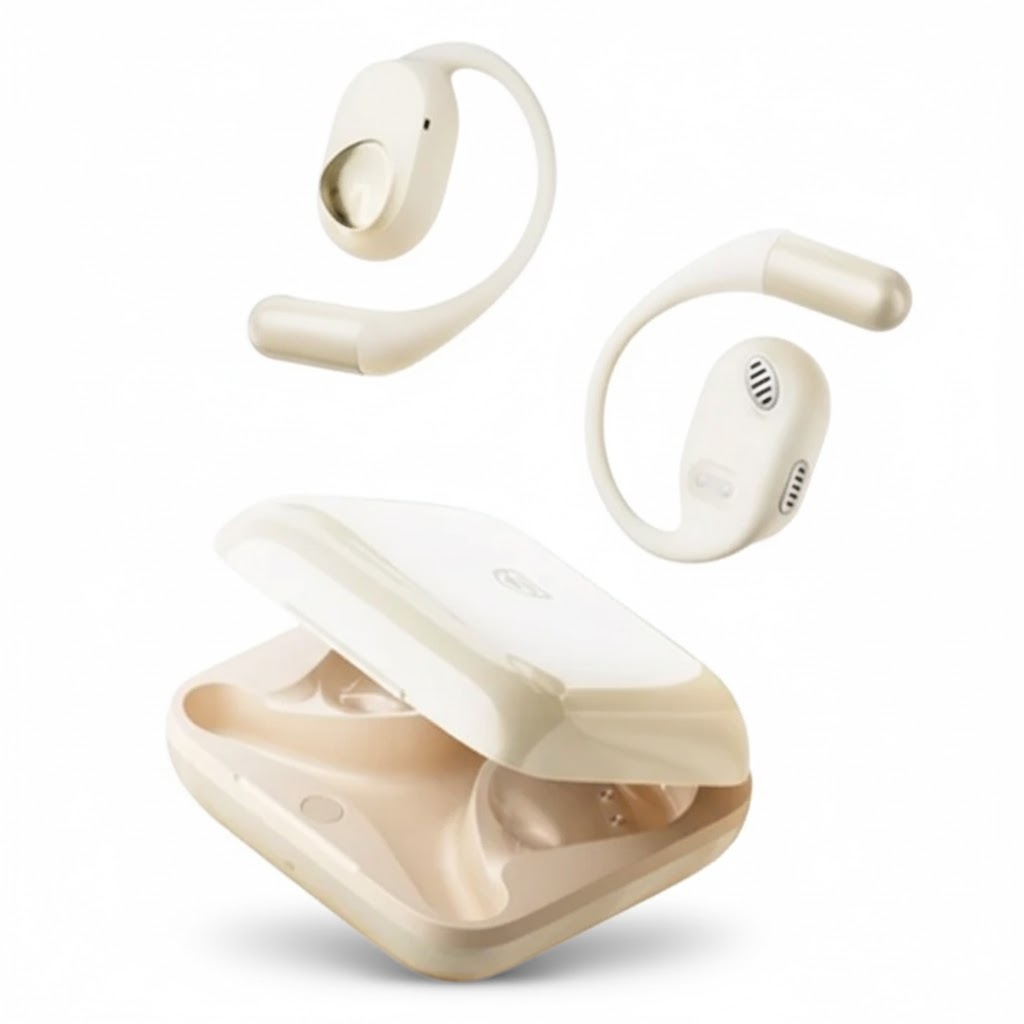 SoundPeats Gofree 2+Wireless Open Ear Earphone - Beige