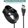 2 Pin Magnetic Charger for Mi Band 4 5 6 7