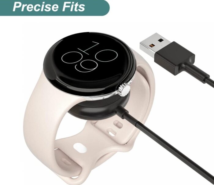 Magnetic USB Charger for Google Pixel Watch – Replacement Charging Cable (1st Gen)