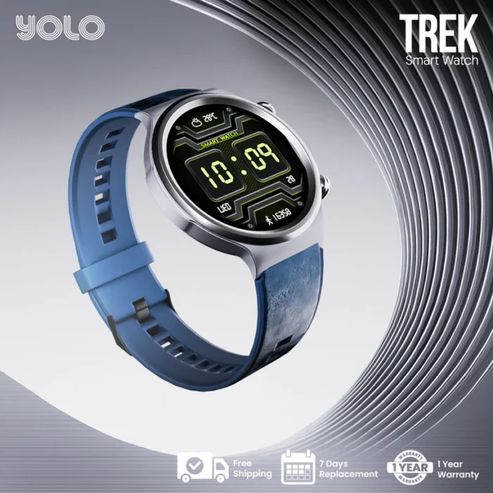 Yolo Trek Smart Watch | Best in Round Dial