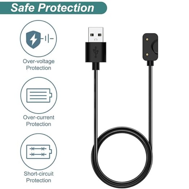2 Pin Magnetic Charger for Galaxy Watch Fit 3