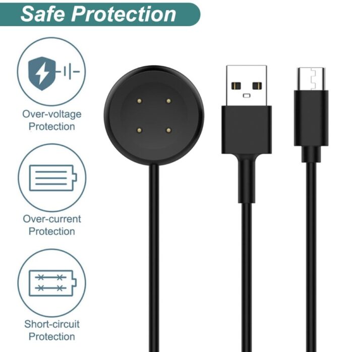 Magnetic USB Charger for Google Pixel Watch 2 – Replacement Charging Cable (2nd Gen)