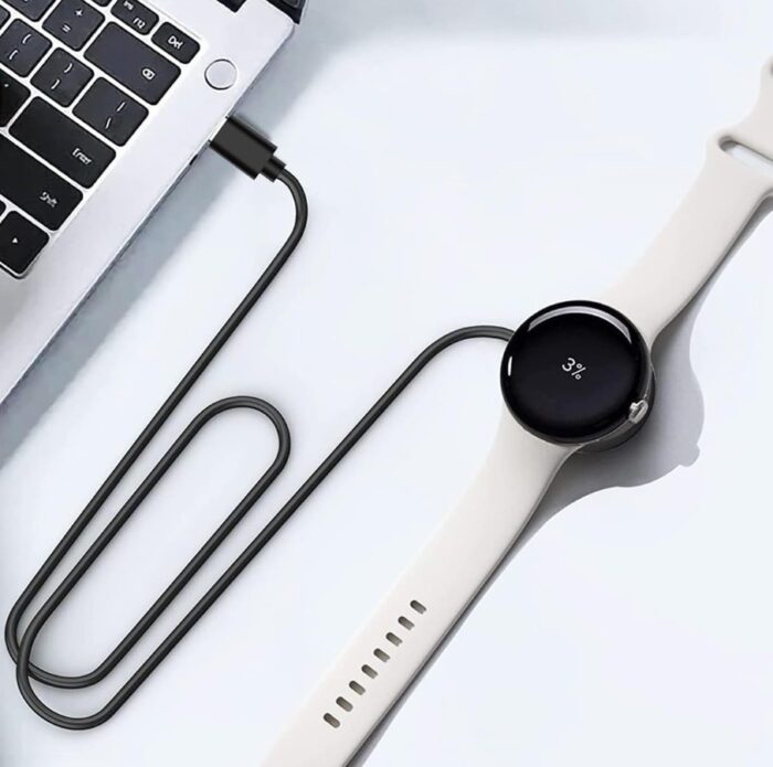 Magnetic USB Charger for Google Pixel Watch 2 – Replacement Charging Cable (2nd Gen)
