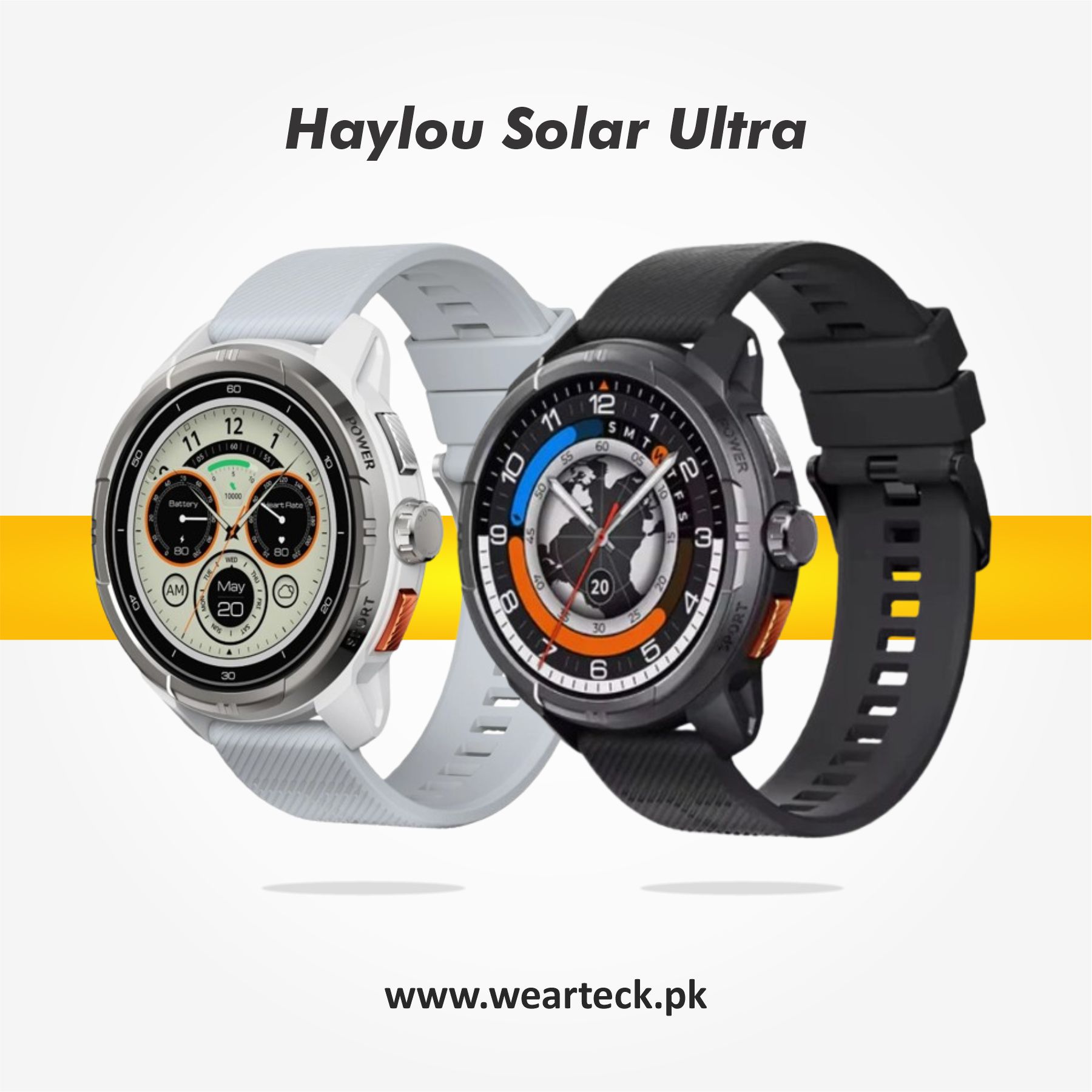Haylou Solar Ultra Smart Watch | Amoled