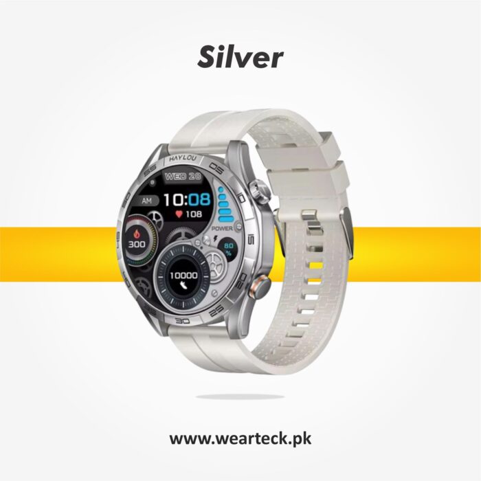 Haylou Solar 5 Smart Watch | Silicon Straps
