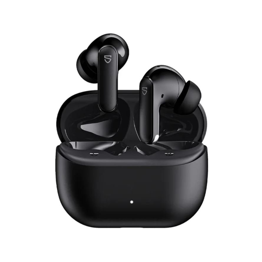 Soundpeats q3 pro black SoundPEATS Q3 Pro Earbuds | ANC | Dual Connection | Gaming Mode | 40Hrs Playtime