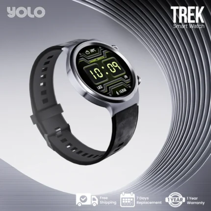 Yolo Trek Smart Watch | Best in Round Dial