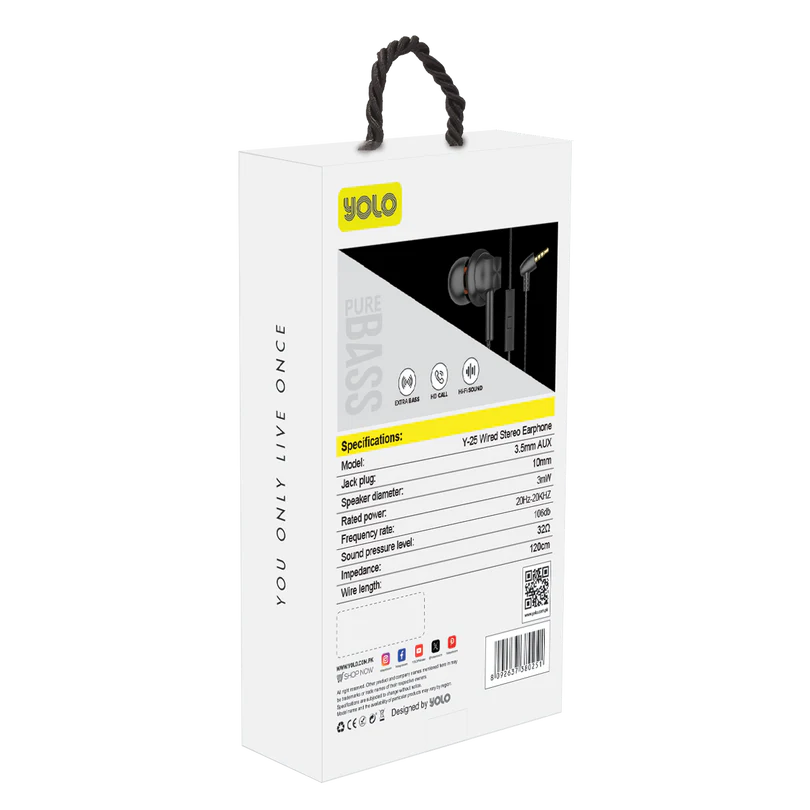 Yolo Aux Stereo Handsfree (Y-25)