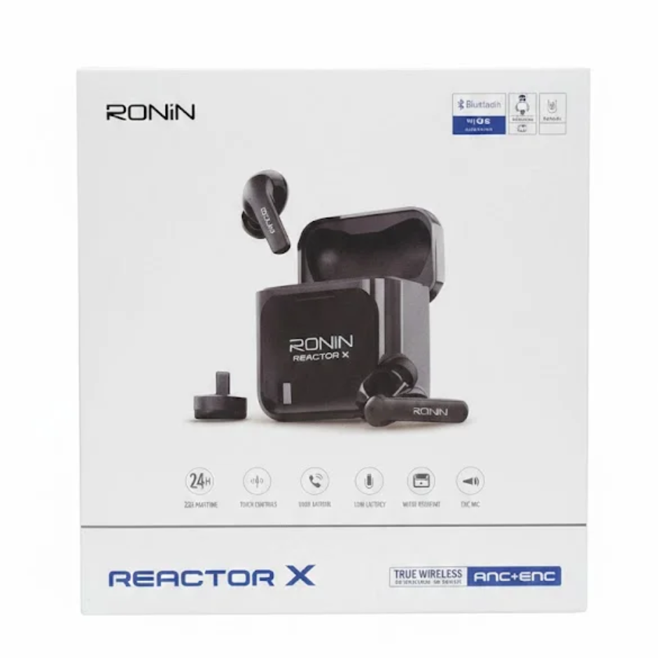 Ronin Reactor X Earbuds | R-7095 | 28ms Industry’s Lowest Ever Latency