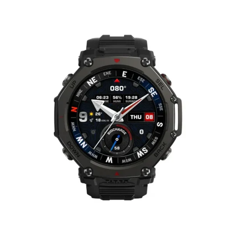 Amazfit Trex 3 Pro Smart Watch | 48 MM | Black Color