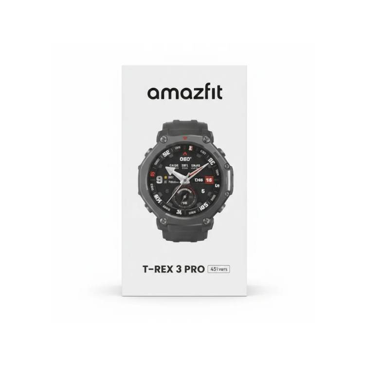 Amazfit Trex 3 Pro Smart Watch | 48 MM | Black Color