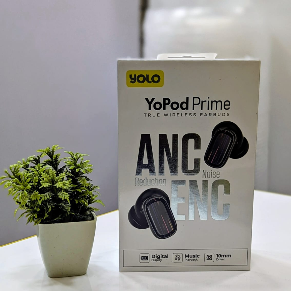 2 Yolo YoPod Prime Earbuds | ANC & ENC