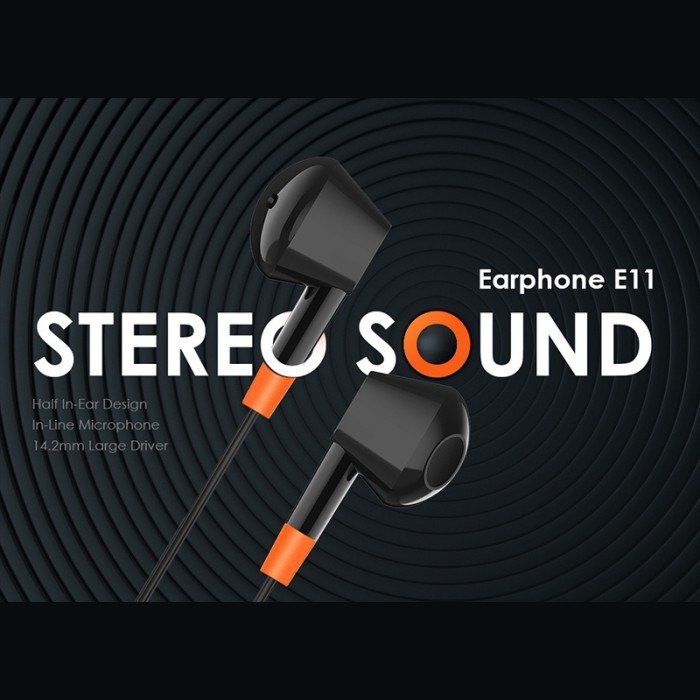 Itel Handsfree E11 | Stereo Sound