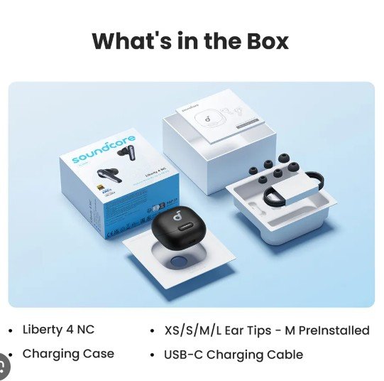 - Anker SoundCore Liberty 4 NC Earbuds