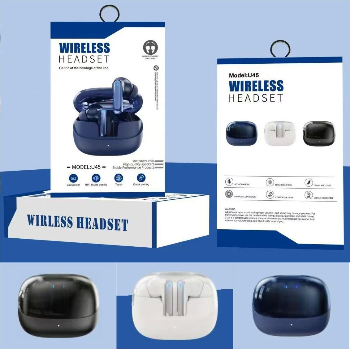 U45 Wireless Earbuds