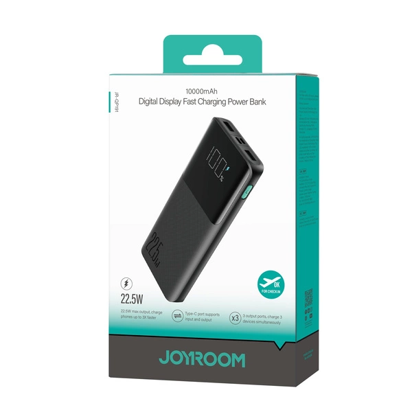 eng_pm_Joyroom-powerbank-22-5W-10000mAh-PD-QC3-0-AFC-black-JR-QP191-106773_9 Joyroom 10000 MAH Ultra-Fast Charging Power Bank | JR-QP191