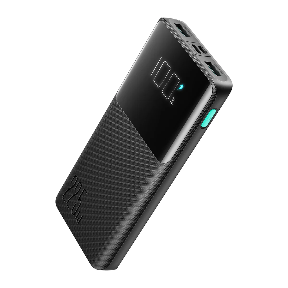 jr-qp191-22-5w-power-bank-10000mah-black-with-usb-to-type-c-0-3m-cable Joyroom 10000 MAH Ultra-Fast Charging Power Bank | JR-QP191