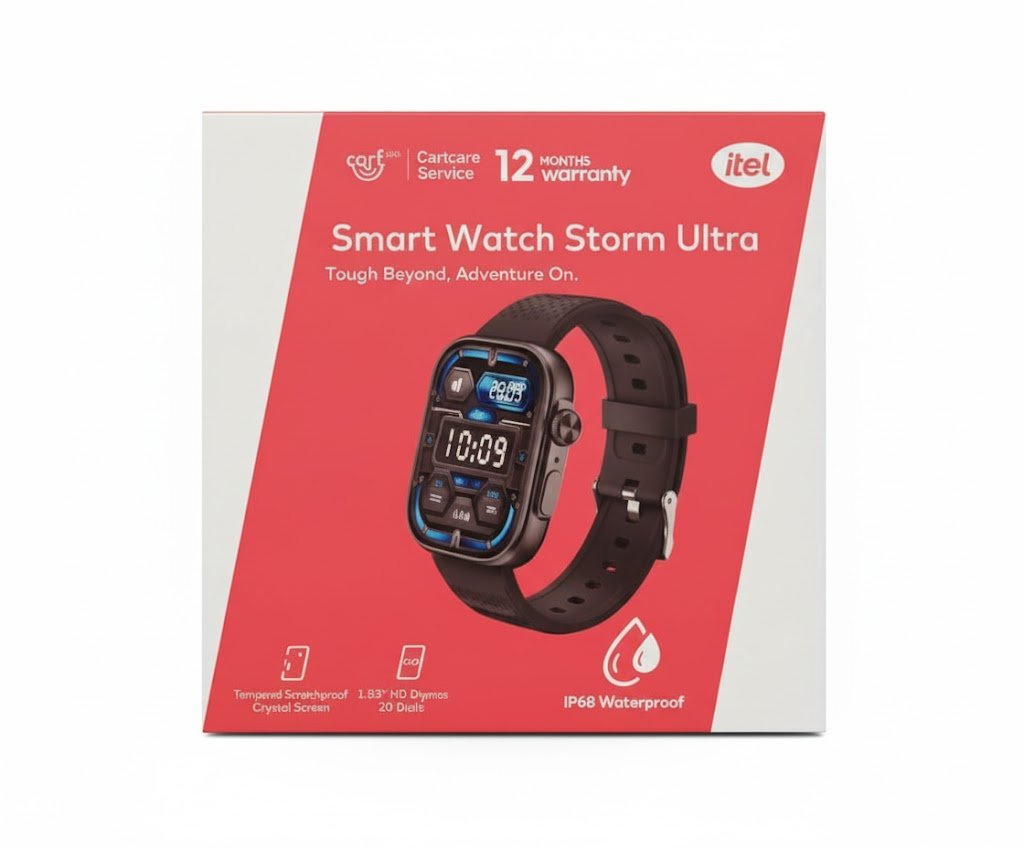 Itel Storm Ultra 023 Smart Watch | 1 Year Warranty