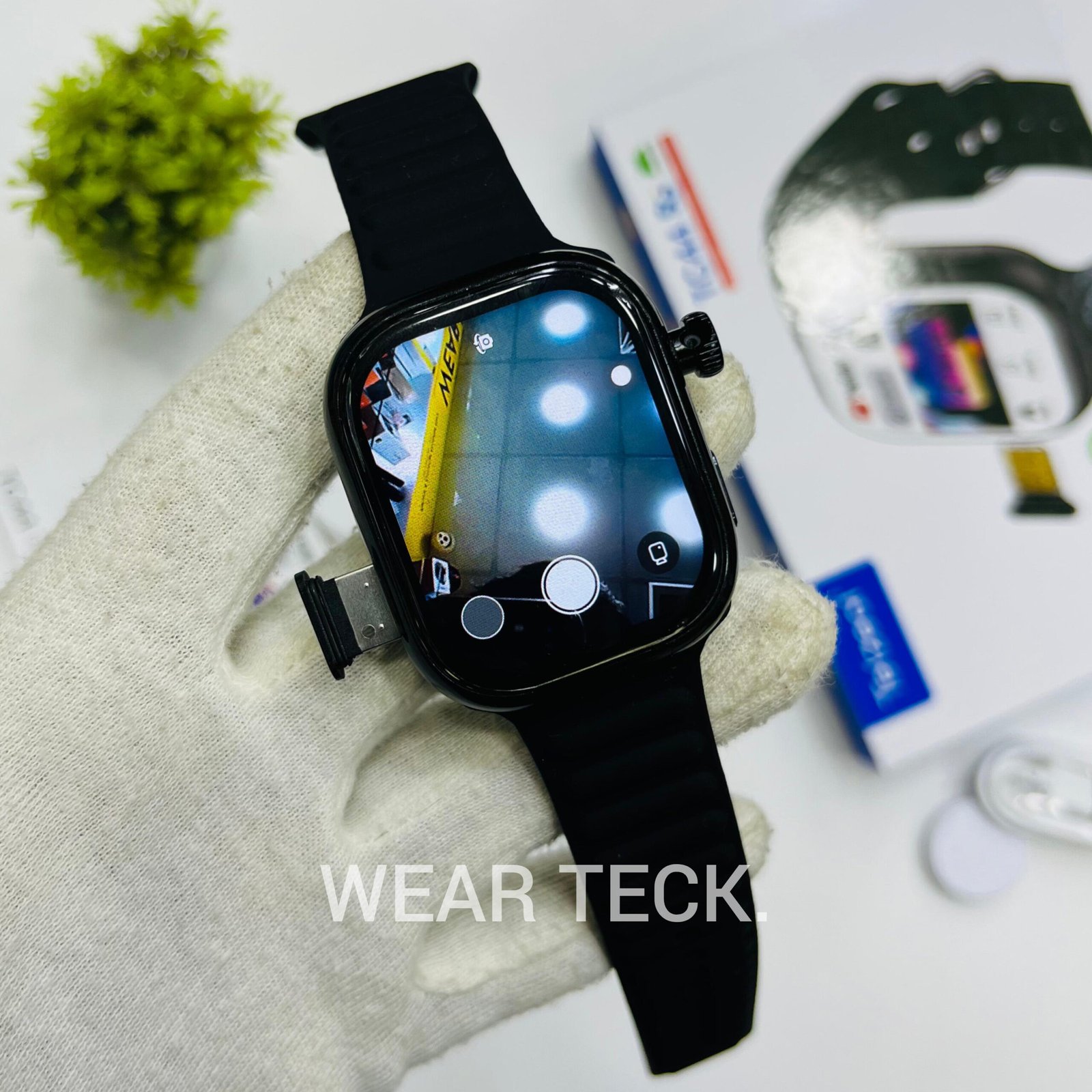 Telzeal TC44 5G Android Sim Watch | 6/64 GB | 360 Rotating Camera | Amoled Display