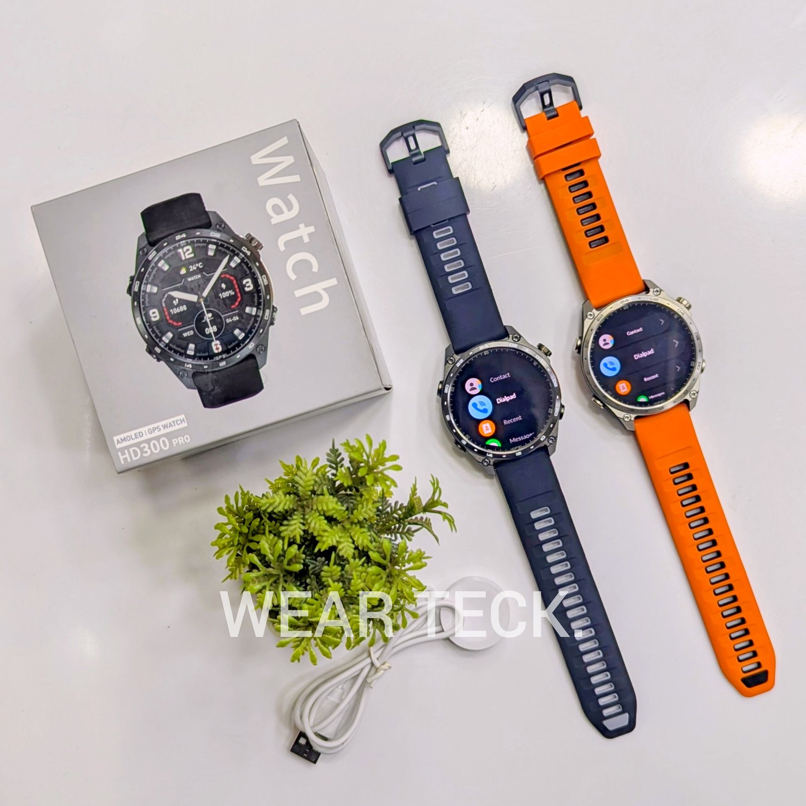 HD300 Pro Smart Watch | GPS Offline Map | 560 MAH Battery | Water Proof | Military Grade | 4GB Memory