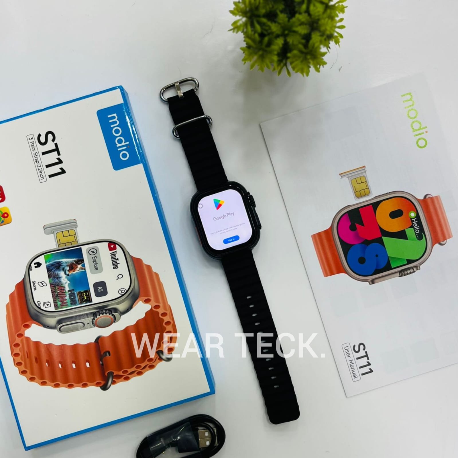 Modio ST11 5G Android Sim Watch | 4/64 GB | No Camera