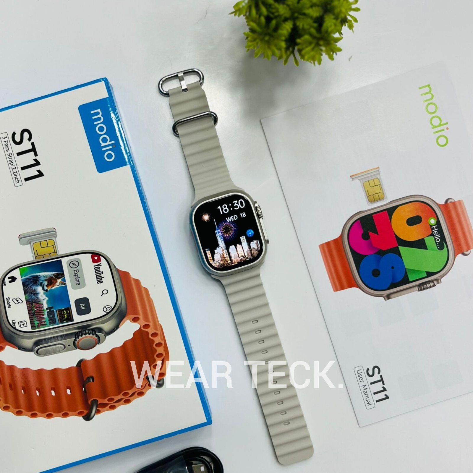 Modio ST11 5G Android Sim Watch | 4/64 GB | No Camera